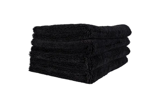Panno in microfibra EWOCAR Edgeless nero piegato