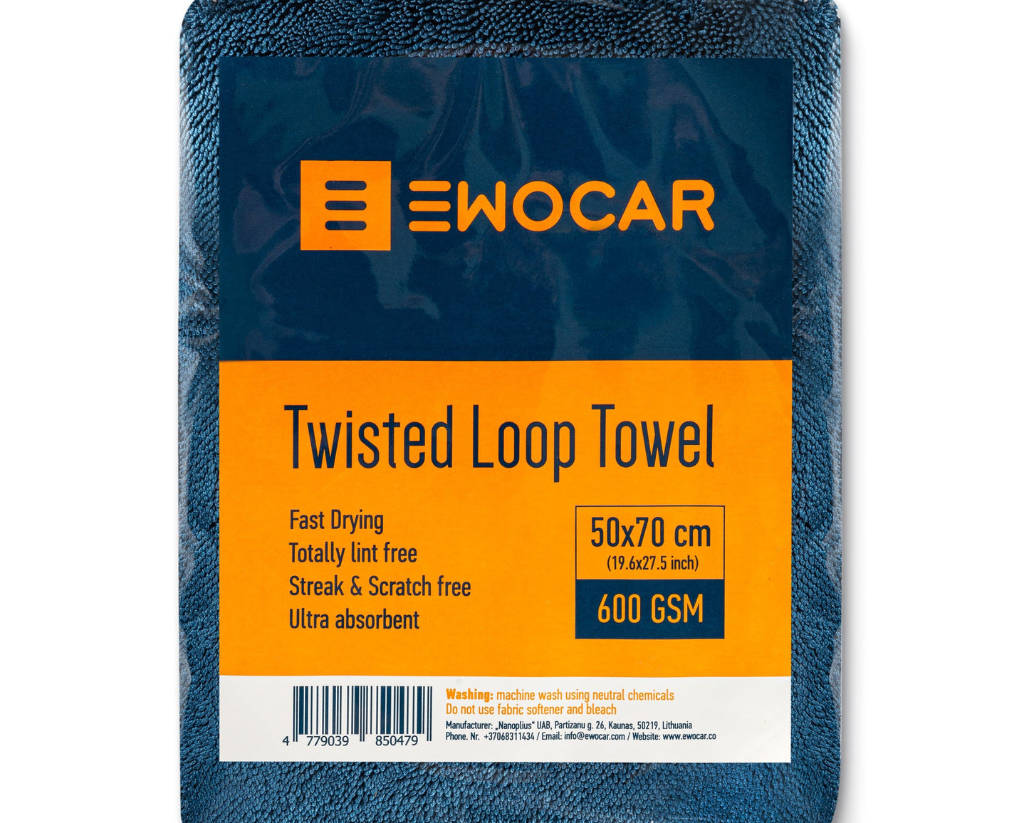 Ewocar Twisted Loop 50x70cm 600GSM