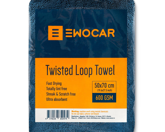 Ewocar Twisted Loop 50x70cm 600GSM