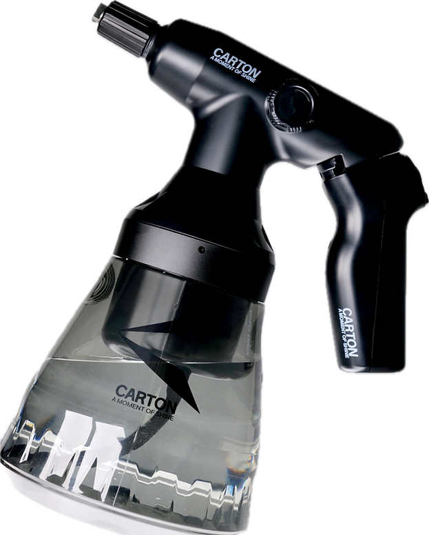 Carton EP02 Schaumsprüher 1.5 Liter in Schwarz mit Akku-Handgriff