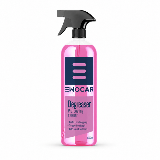 EWOCAR Degreaser, dégraissant 1 l avec pulvérisateur noir sur fond blanc