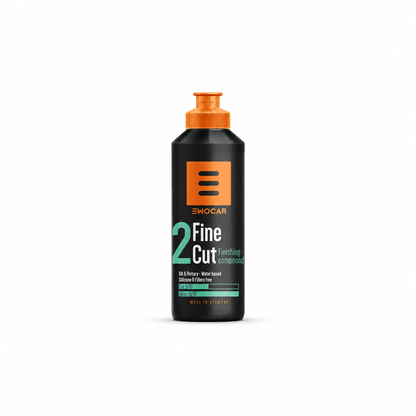 EWOCAR Fine Cut, polish de finition 250 ml sur fond blanc