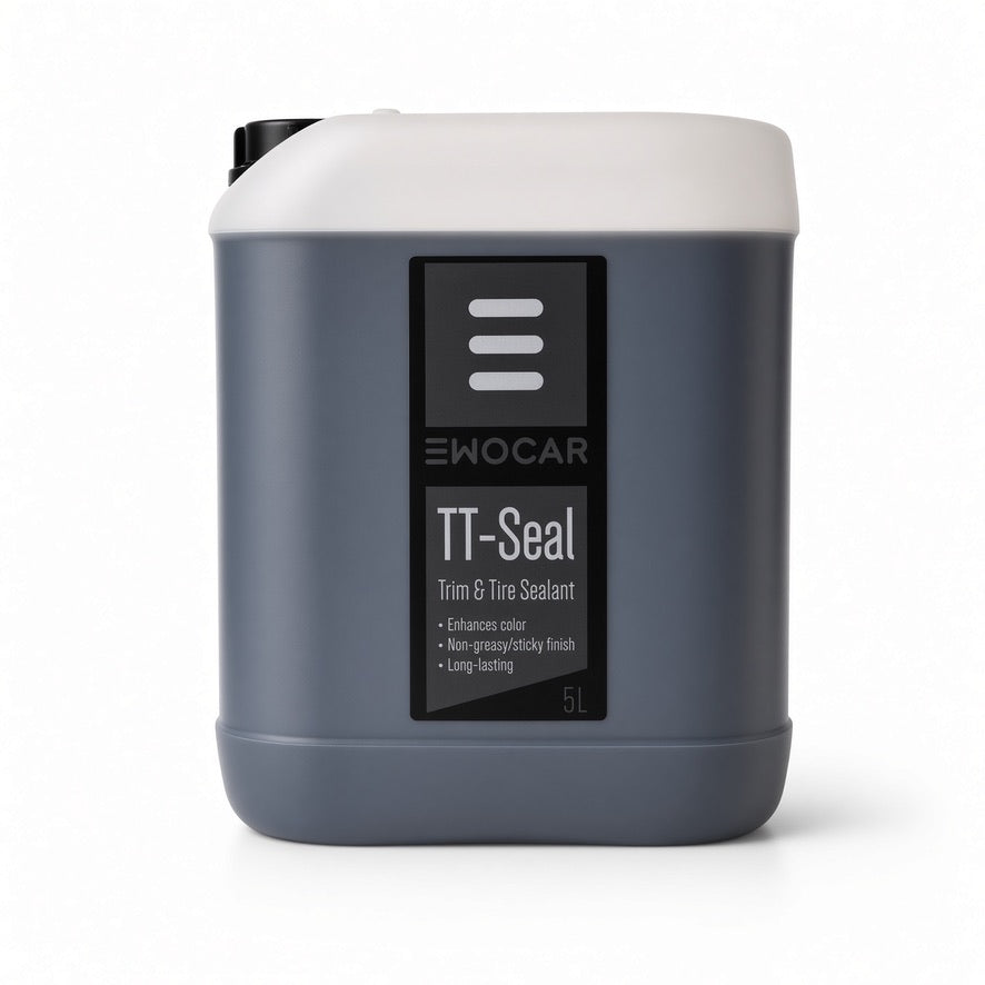 EWOCAR TT-Seal Trim & Tire Sealant im 5-Liter-Kanister – Reifen- und Kunststoffpflege