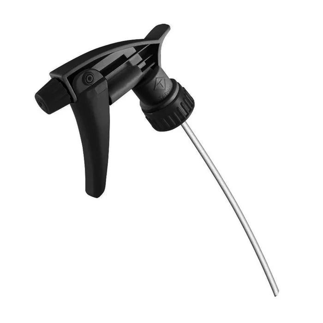 Chemieresistenter Sprühkopf Schwarz