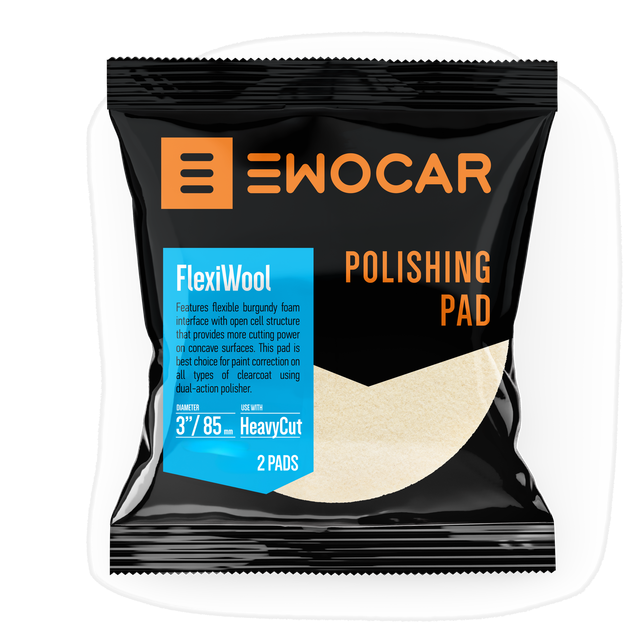 Ewocar Flexi Wool Pad 100mm  2 Stk.