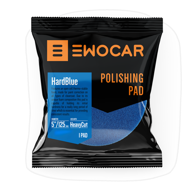 Ewocar Hart Pad Blau 125mm
