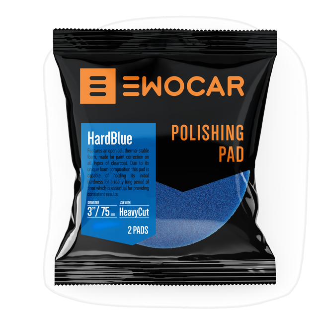 Ewocar Hart Pad Blau 100mm 2 Stk.